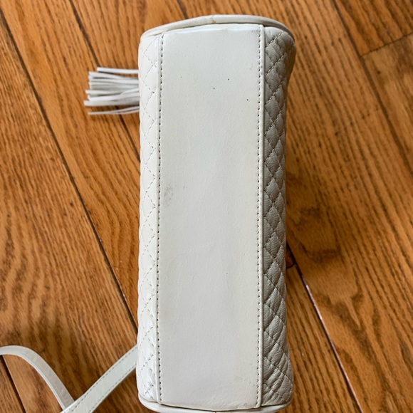 Talbots faux leather purse with tassels - Picture 9 of 10